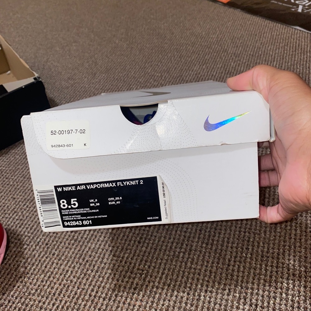 Pink & Blue Nike Vapormax